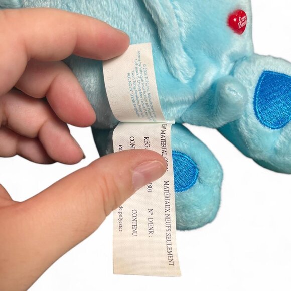 Care Bears Bedtime Bear Sleepy Bedtime Plush Batteries Operated Stuffed Toy - Picture 5 of 6